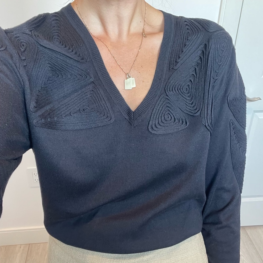 Versace Collection Silk Blend Sweater